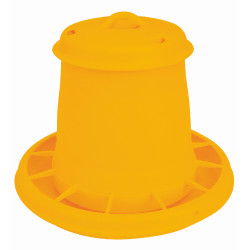 Comedero para pollos y pollitos Kerbl Hobbyfarming Amarillo