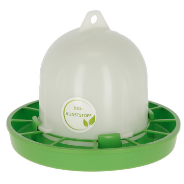 Comedero ecológico Kerbl Hobbyfarming Blanco / verde