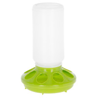 Comedero para codornices Kerbl Hobbyfarming Verde claro