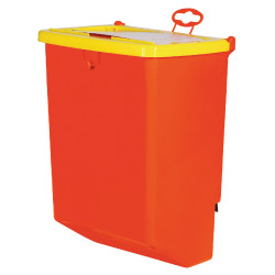 Comedero colgante para conejos Kerbl Hobbyfarming Roja Rojo