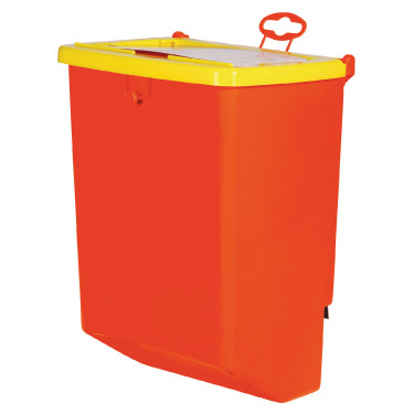 Comedero colgante para conejos Kerbl Hobbyfarming Roja Rojo