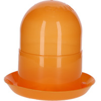 Comedero para pollitos Kerbl Hobbyfarming Naranja