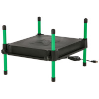 Placa calefactora para pollitos CosyHeat Kerbl Hobbyfarming Negro / verde Placa calefactora para pollitos CosyHeat Kerbl Hobbyfarming Negro / verde