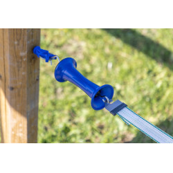 Manija de puerta Premium con conector de cintas Litzclip® AKO Azul Manija de puerta Premium con conector de cintas Litzclip® AKO Azul