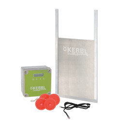 Puerta automática para gallinero Kerbl Hobbyfarming