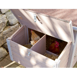 Gallinero Emma Kerbl Hobbyfarming Natural Marrón Gallinero Emma Kerbl Hobbyfarming Natural Marrón