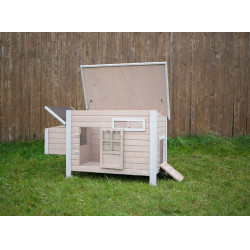 Gallinero Emma Kerbl Hobbyfarming Natural Marrón Gallinero Emma Kerbl Hobbyfarming Natural Marrón