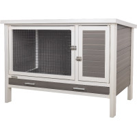 Gallinero de plástico ECO Samy Kerbl Hobbyfarming Blanco / gris