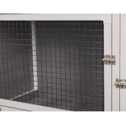 Gallinero de plástico ECO Samy Kerbl Hobbyfarming Blanco / gris Gallinero de plástico ECO Samy Kerbl Hobbyfarming Blanco / gris