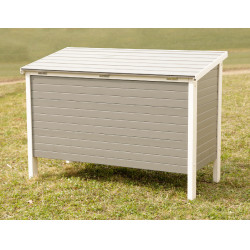 Gallinero de plástico ECO Samy Kerbl Hobbyfarming Blanco / gris Gallinero de plástico ECO Samy Kerbl Hobbyfarming Blanco / gris