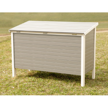 Gallinero de plástico ECO Samy Kerbl Hobbyfarming Blanco / gris Gallinero de plástico ECO Samy Kerbl Hobbyfarming Blanco / gris