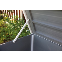 Gallinero de plástico ECO Samy Kerbl Hobbyfarming Blanco / gris Gallinero de plástico ECO Samy Kerbl Hobbyfarming Blanco / gris