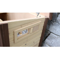 Gallinero Thermo No Frost Kerbl Hobbyfarming Marrón / natural Gallinero Thermo No Frost Kerbl Hobbyfarming Marrón / natural