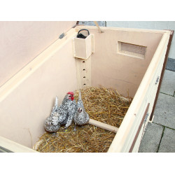 Gallinero Thermo No Frost Kerbl Hobbyfarming Marrón / natural