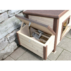 Gallinero Thermo No Frost Kerbl Hobbyfarming Marrón / natural