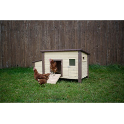 Gallinero Thermo No Frost Kerbl Hobbyfarming Marrón / natural