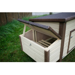 Gallinero Thermo No Frost Kerbl Hobbyfarming Marrón / natural