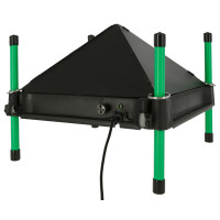 Solapa de protección para placa calefactora CosyHeat Kerbl Hobbyfarming Negro