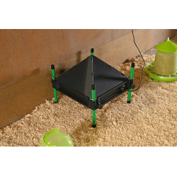 Solapa de protección para placa calefactora CosyHeat Kerbl Hobbyfarming Negro Solapa de protección para placa calefactora CosyHeat Kerbl Hobbyfarming Negro