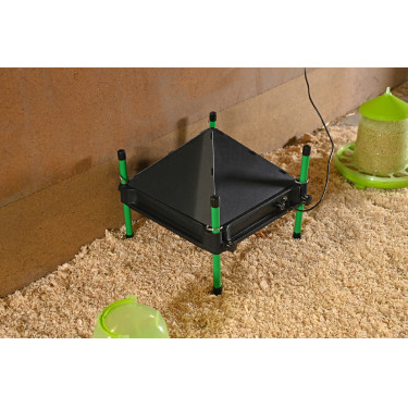 Solapa de protección para placa calefactora CosyHeat Kerbl Hobbyfarming Negro Solapa de protección para placa calefactora CosyHeat Kerbl Hobbyfarming Negro