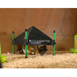 Solapa de protección para placa calefactora CosyHeat Kerbl Hobbyfarming Negro Solapa de protección para placa calefactora CosyHeat Kerbl Hobbyfarming Negro