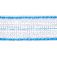 Cinta para cercas PlatinumLine AKO Blanco / azúl