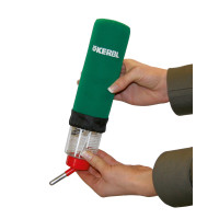 Bolsa isotérmica para bebedero-botella Kerbl Hobbyfarming Verde oscuro