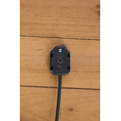 Sensor de temperatura del aire SmartCoop Kerbl Hobbyfarming Negro