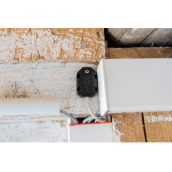 Sensor de temperatura del aire SmartCoop Kerbl Hobbyfarming Negro