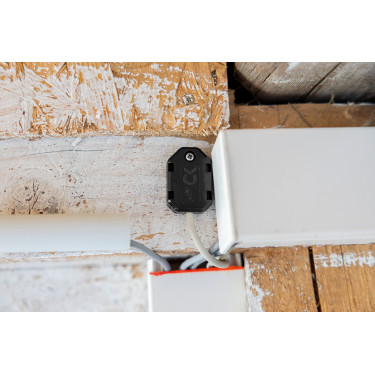 Sensor de temperatura del aire SmartCoop Kerbl Hobbyfarming Negro