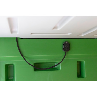 Sensor de temperatura del aire SmartCoop Kerbl Hobbyfarming Negro