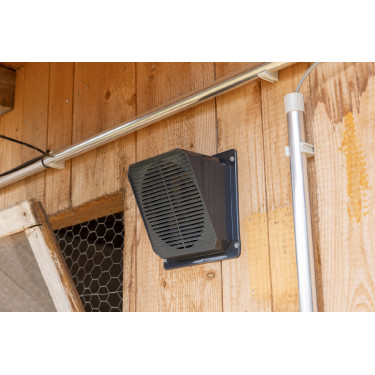 Extractor de aire SmartCoop para gallinero Kerbl Hobbyfarming Verde