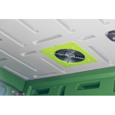 Extractor de aire SmartCoop para gallinero Kerbl Hobbyfarming Verde
