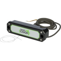 Mecanismo de apertura SmartCoop para puerta de gallinero Kerbl Hobbyfarming Negro