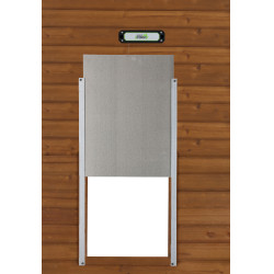 Mecanismo de apertura SmartCoop para puerta de gallinero Kerbl Hobbyfarming Negro