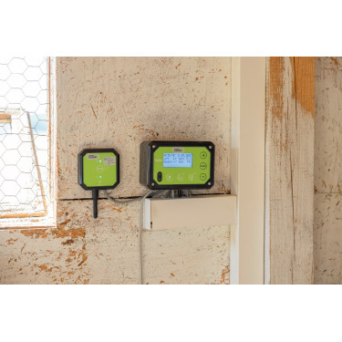 Módulo de conectividad SmartCoop Kerbl Hobbyfarming Negro