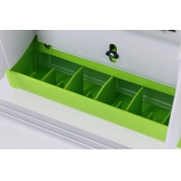 Comedero con dispositivo antiplagas Kerbl Hobbyfarming Verde / gris claro