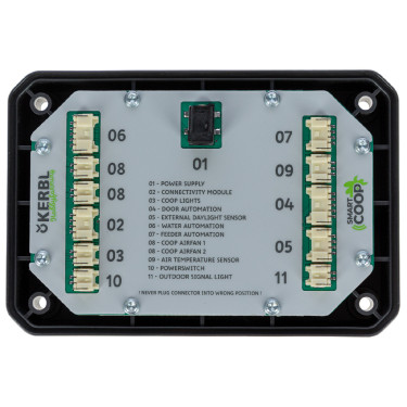 Unidad de control SmartCoop Kerbl Hobbyfarming Verde