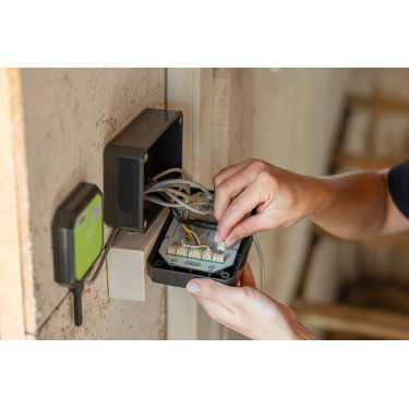 Unidad de control SmartCoop Kerbl Hobbyfarming Verde