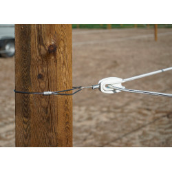 Solución de esquina para cercas fijas AKO Gris Solución de esquina para cercas fijas AKO Gris