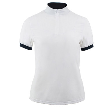 Polo Horze Taylor mujer Blanco