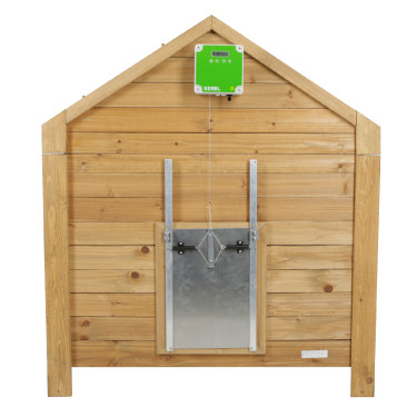 Cierre automático para puerta corredera Kerbl Hobbyfarming Gris Cierre automático para puerta corredera Kerbl Hobbyfarming Gris