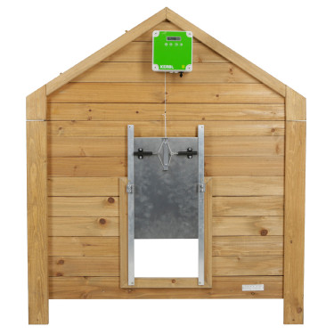 Cierre automático para puerta corredera Kerbl Hobbyfarming Gris Cierre automático para puerta corredera Kerbl Hobbyfarming Gris