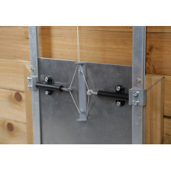 Cierre automático para puerta corredera Kerbl Hobbyfarming Gris Cierre automático para puerta corredera Kerbl Hobbyfarming Gris