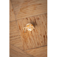 Pin Pénélope Abbie Dorado Oro