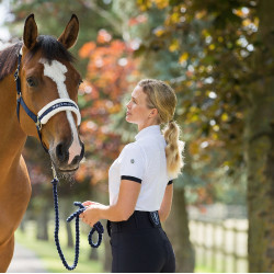 Polo Horze Taylor mujer Blanco