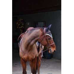Bonete anti-moscas Equithème Denim Gris Bonete anti-moscas Equithème Denim Gris
