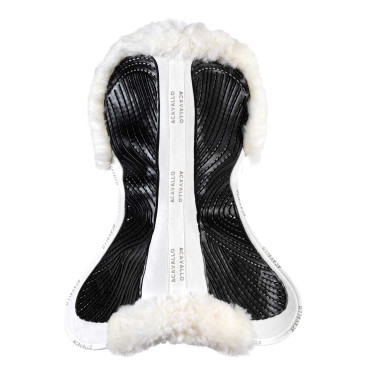 Amortiguador de memoria de forma elevador delantero y trasero Acavallo Blanco / blanco