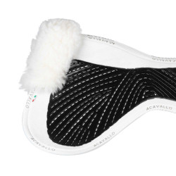 Amortiguador de memoria de forma elevador delantero y trasero Acavallo Blanco / blanco