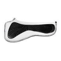 Amortiguador MF DS SW-3DS en ante con agarre de gel plano Acavallo Blanco